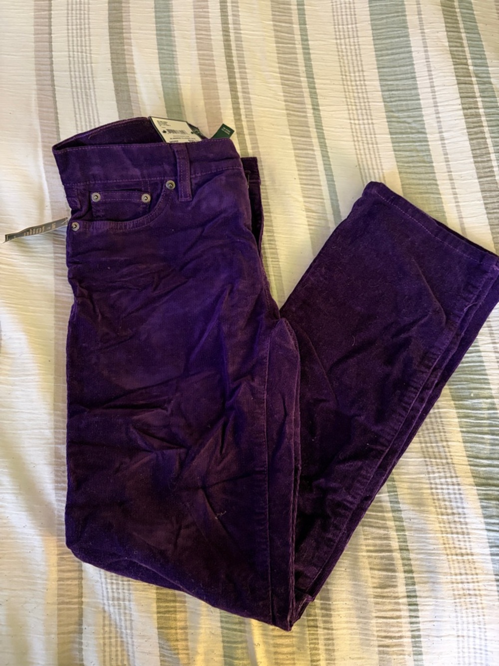 Lauren Ralph Lauren Slimming Classic  Straight-Leg Corduroy Jeans
